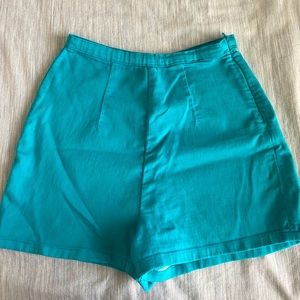 Zara high waisted shorts
